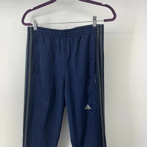 Adidas Track Pants Tapered Straight Leg Medium - Picture 2 of 7